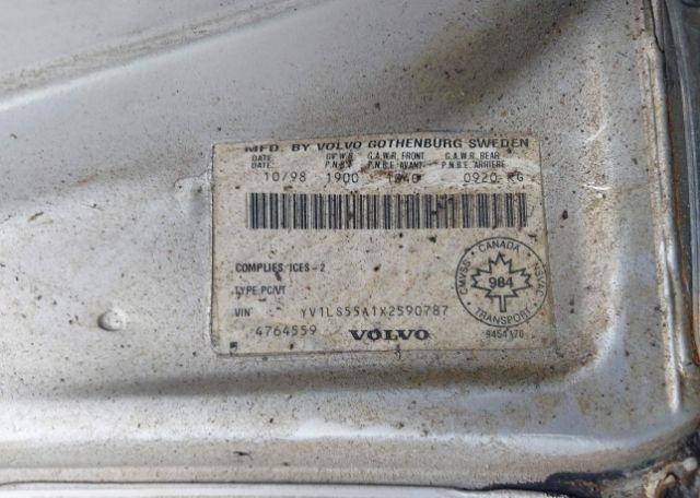 1999 VOLVO S70