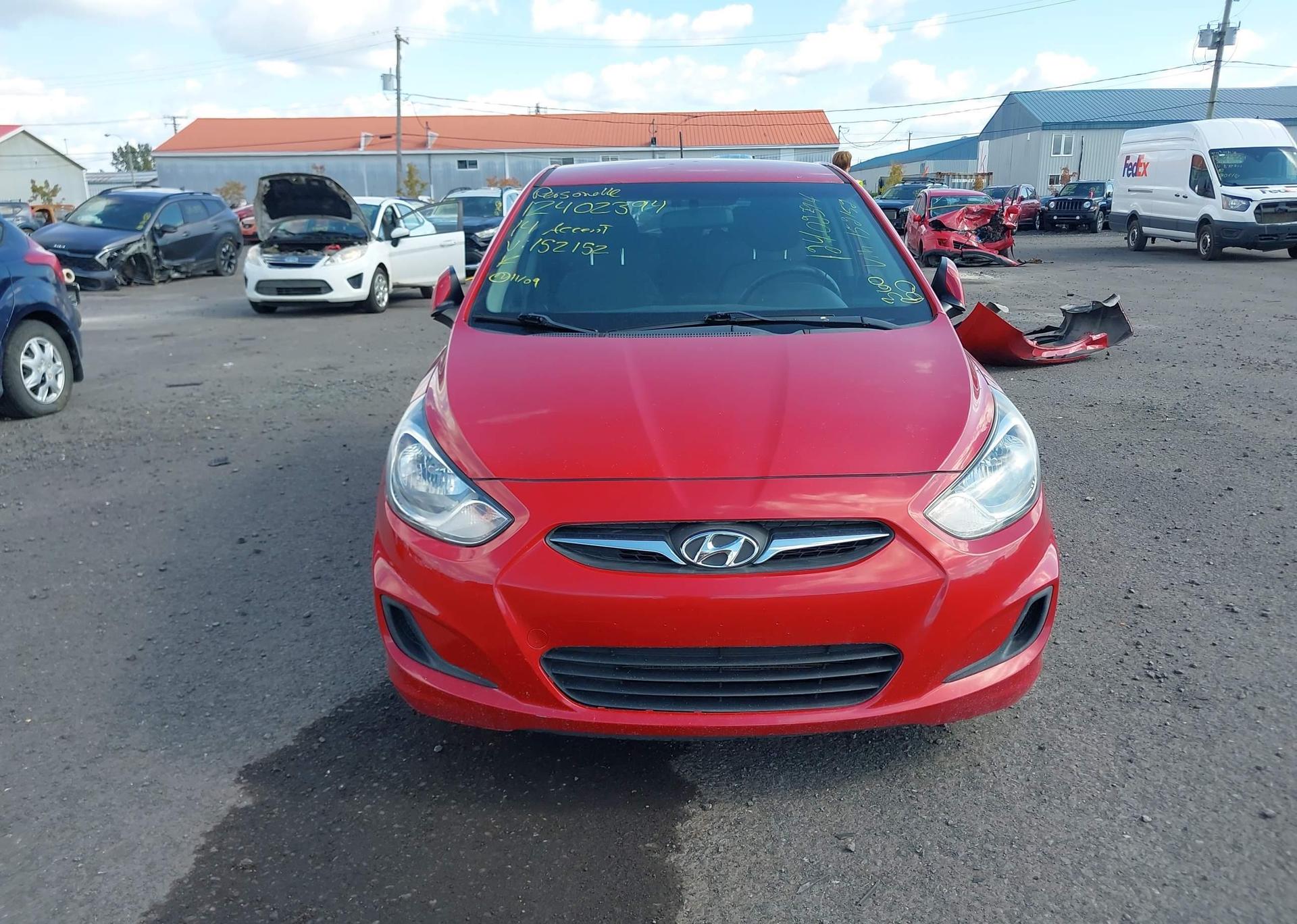 2014 HYUNDAI ACCENT GLS