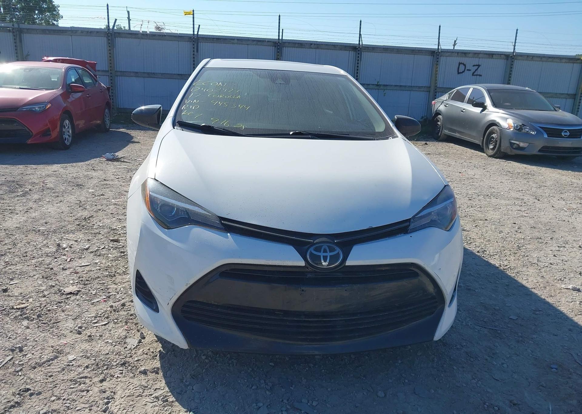 2017 TOYOTA COROLLA