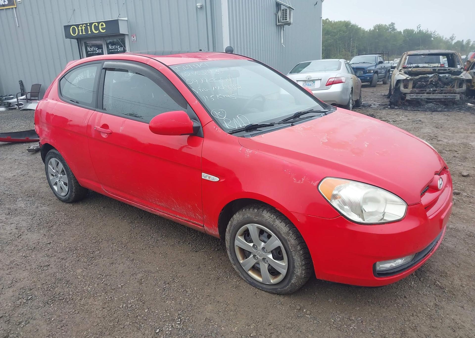 2009 HYUNDAI ACCENT GL