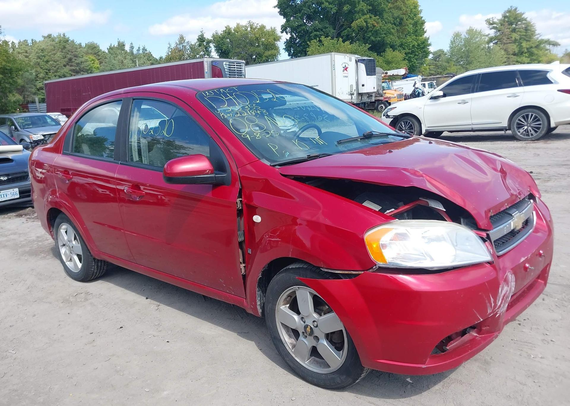 2008 CHEVROLET AVEO