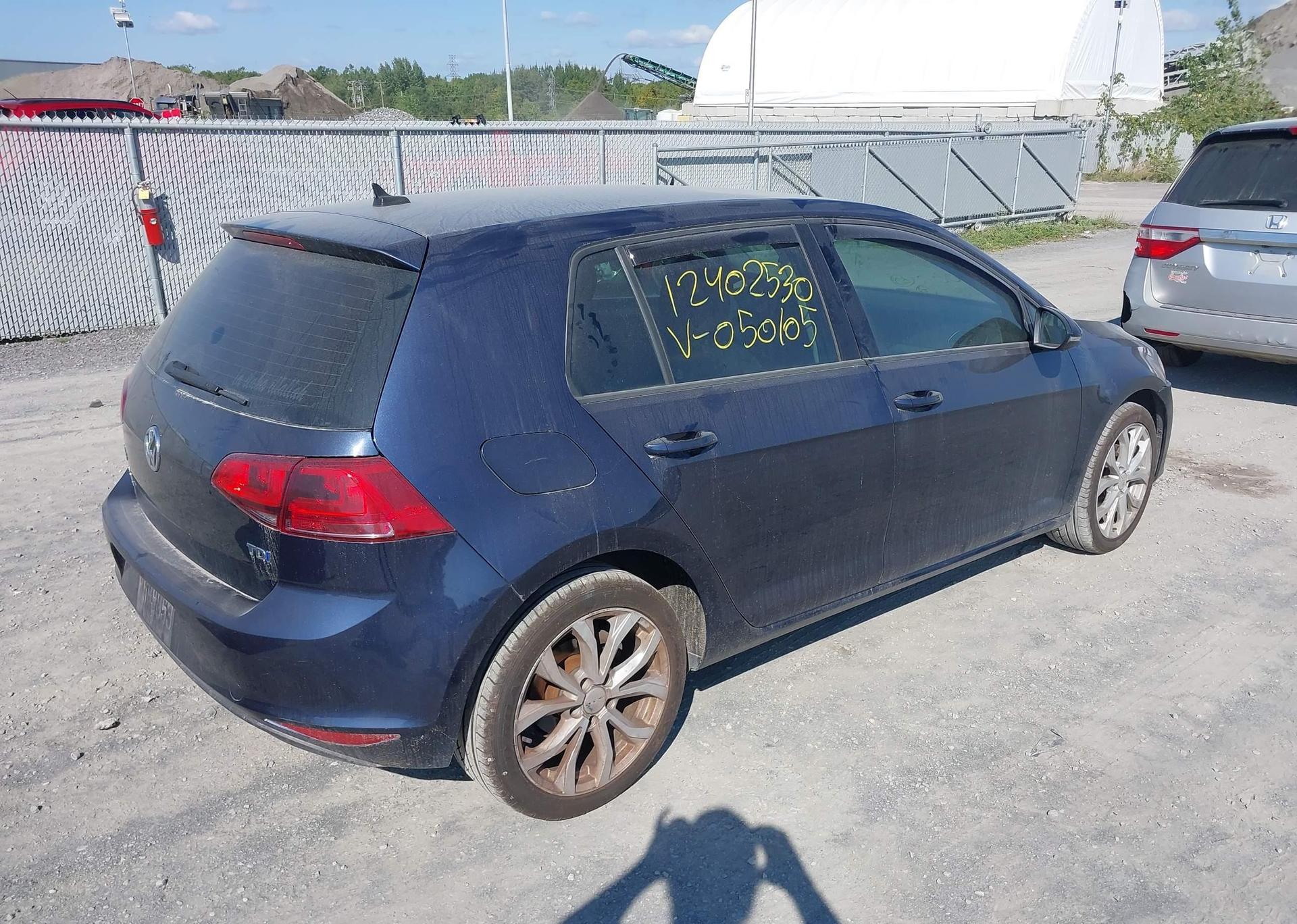 2015 VOLKSWAGEN GOLF TDI