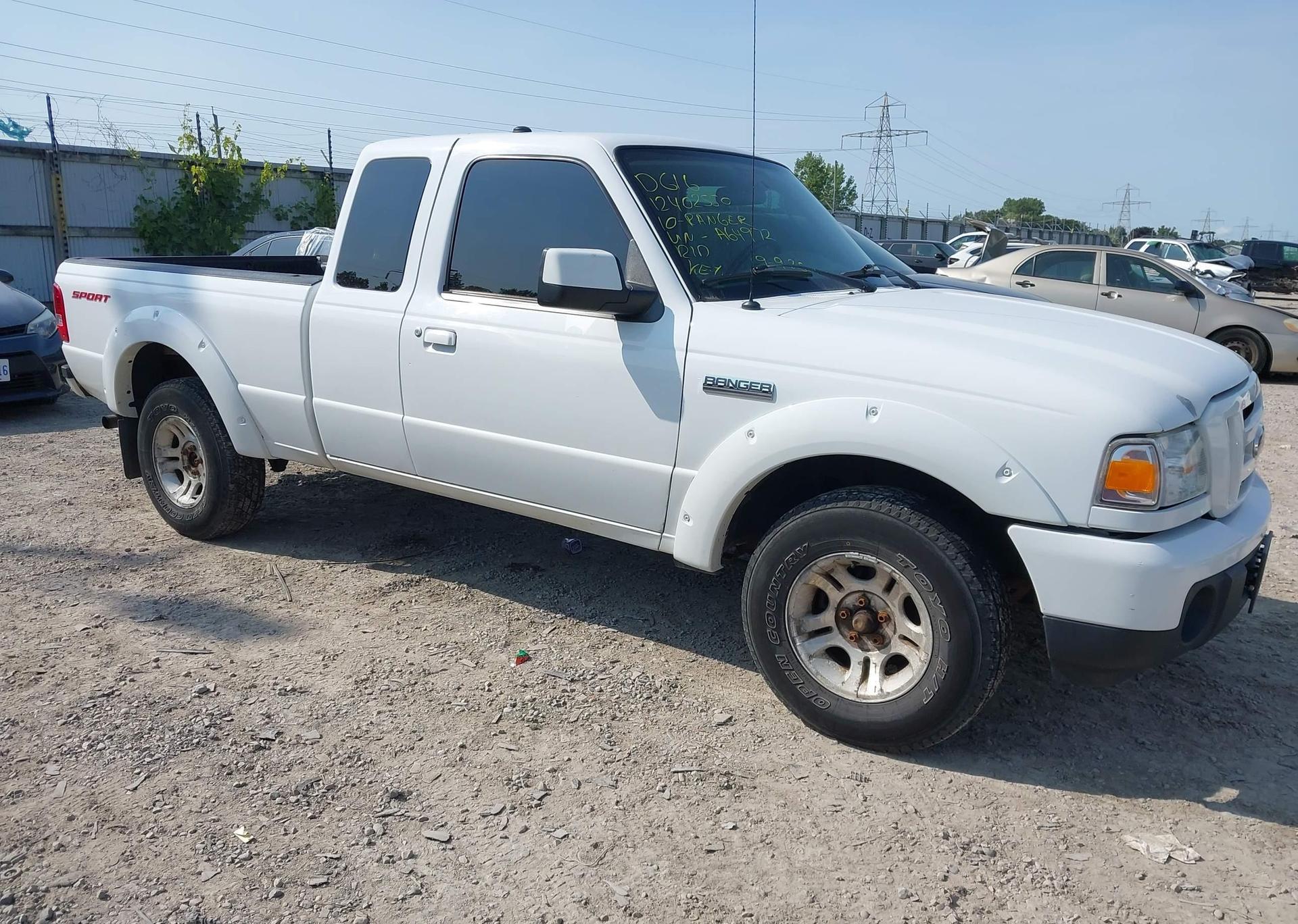 2010 FORD RANGER SUPER CAB
