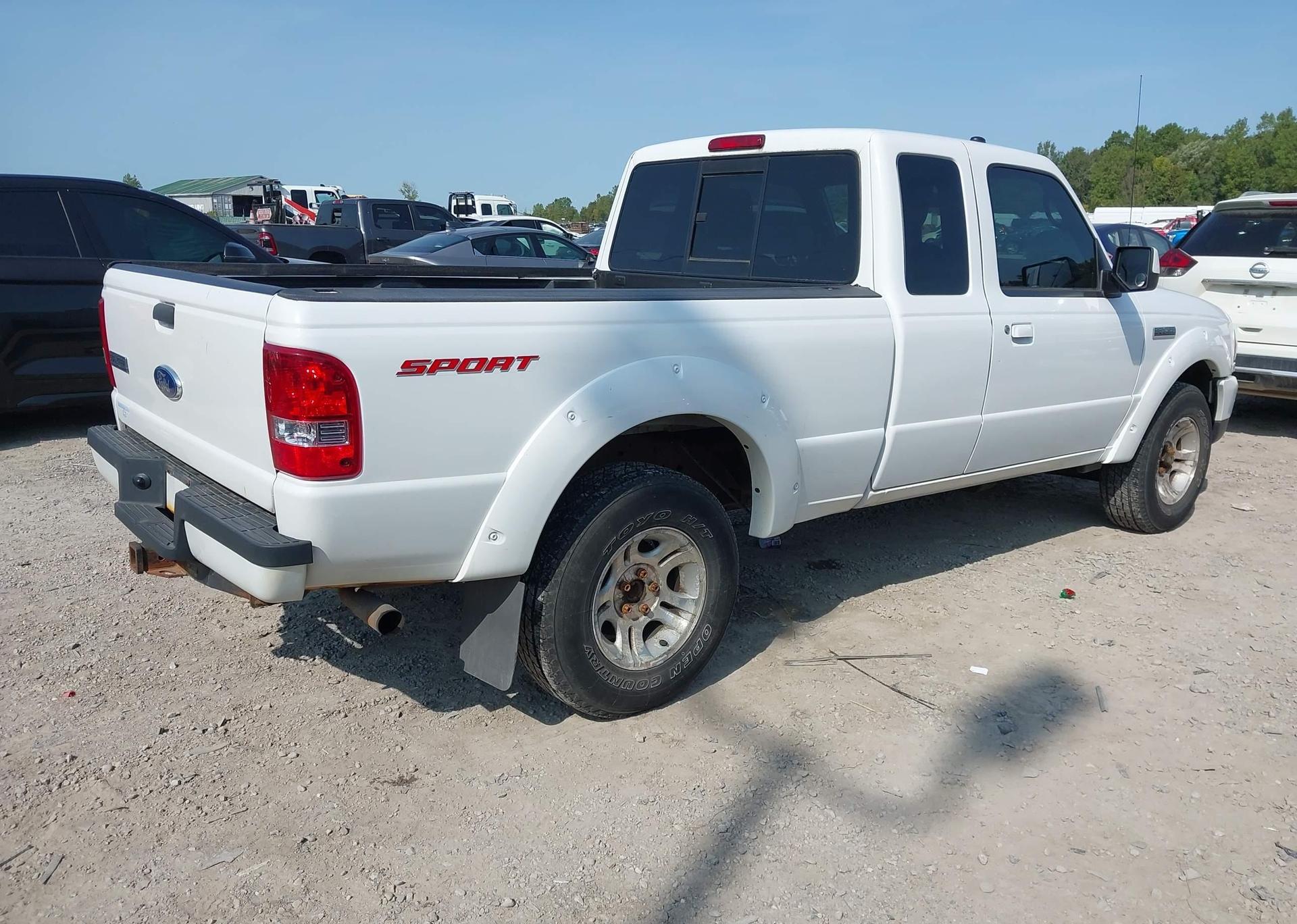 2010 FORD RANGER SUPER CAB