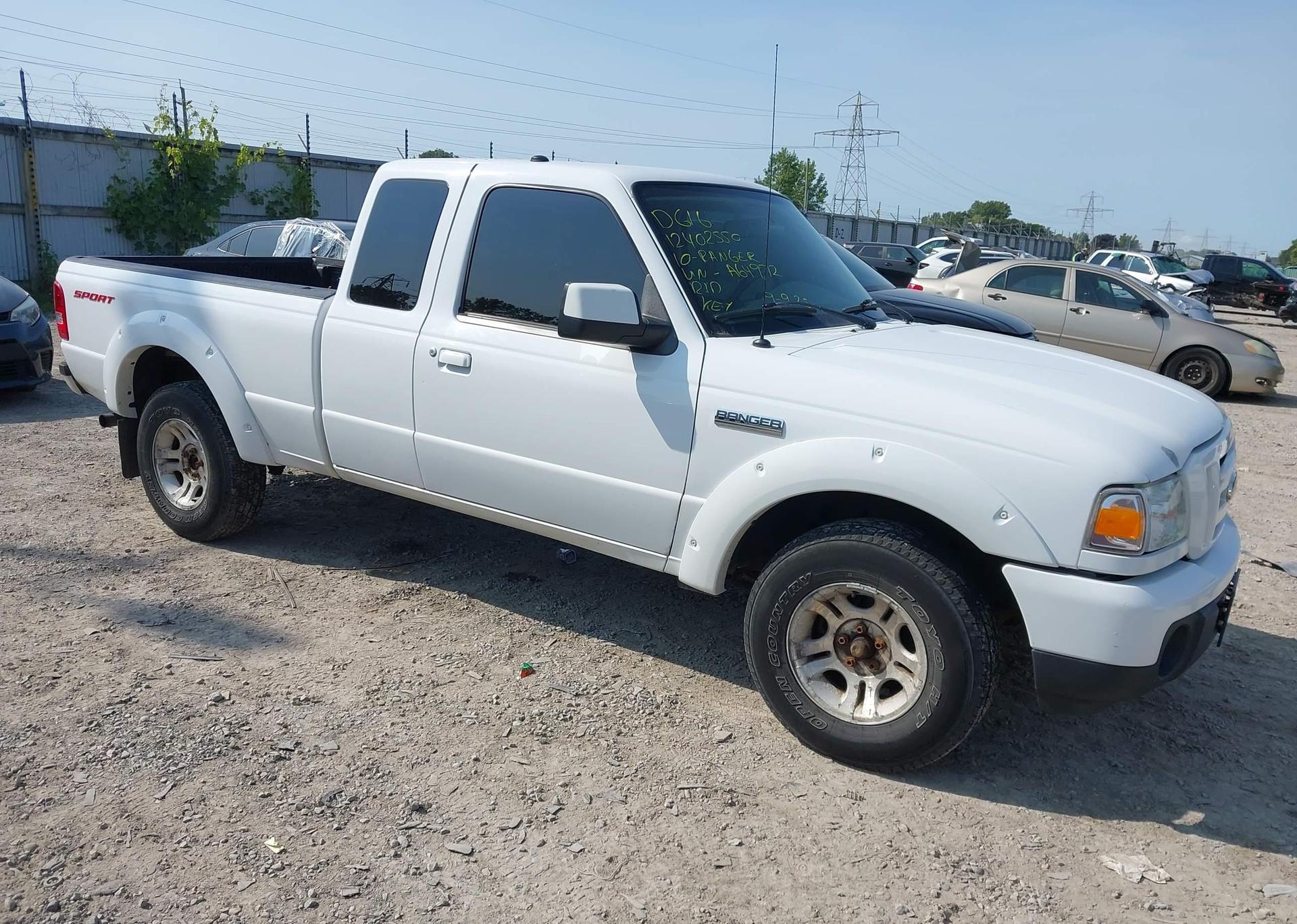 2010 FORD RANGER SUPER CAB
