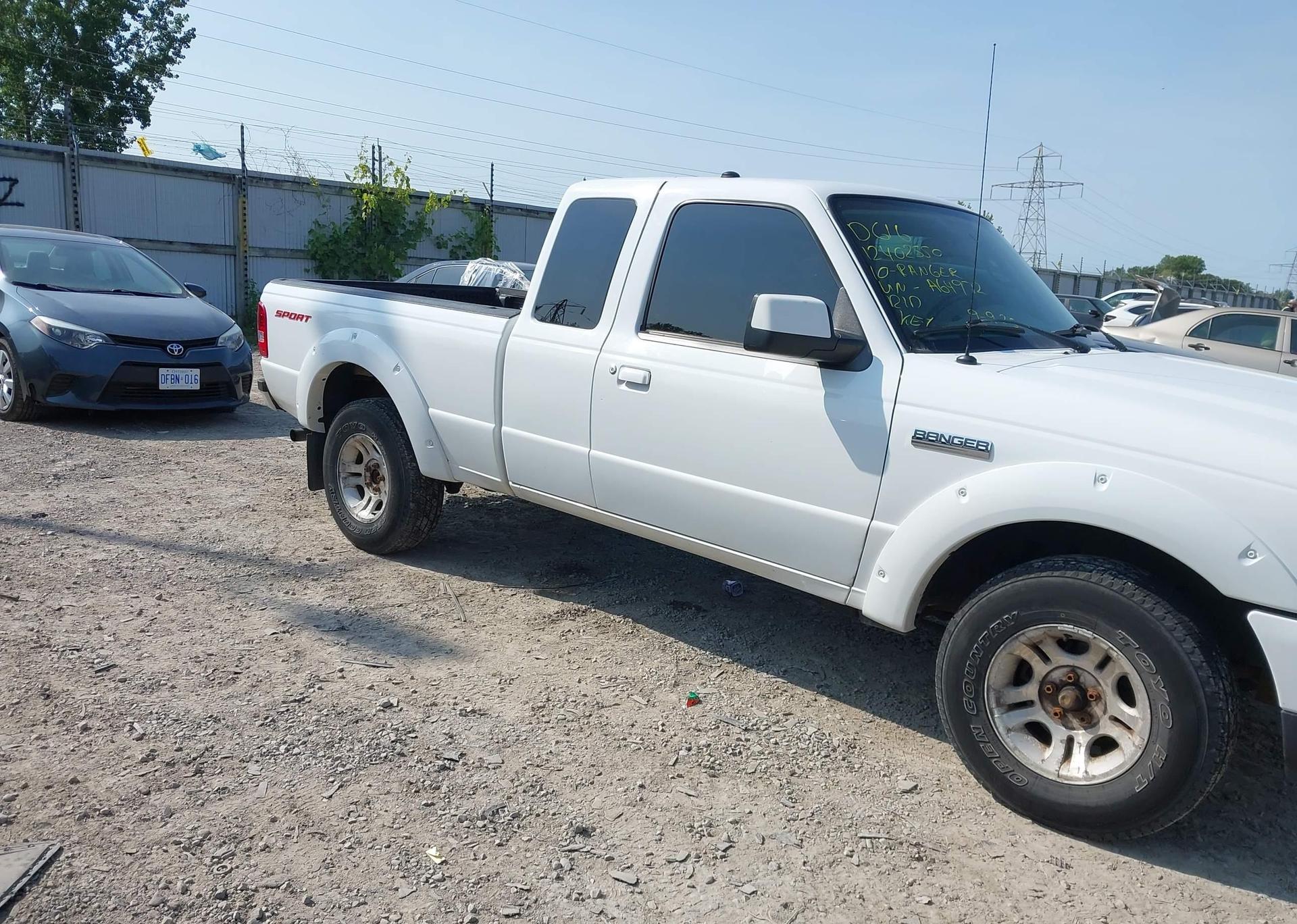 2010 FORD RANGER SUPER CAB