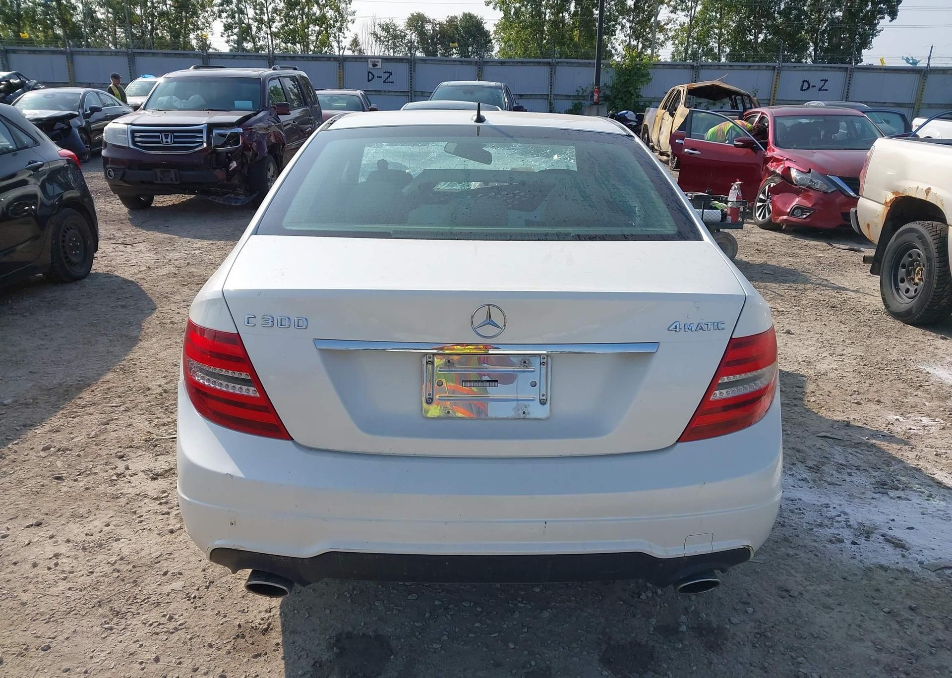 2012 MERCEDES-BENZ C 300 4MATIC