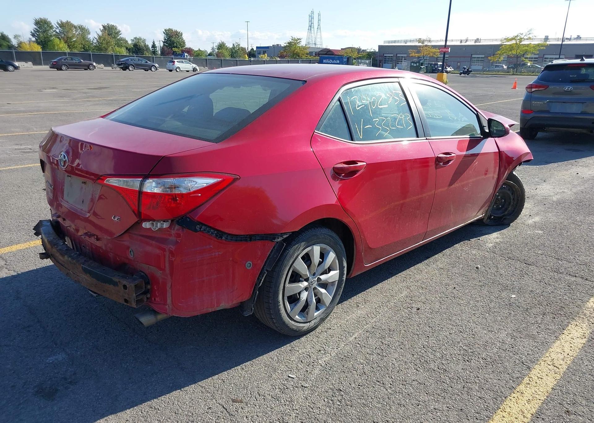 2015 TOYOTA COROLLA L