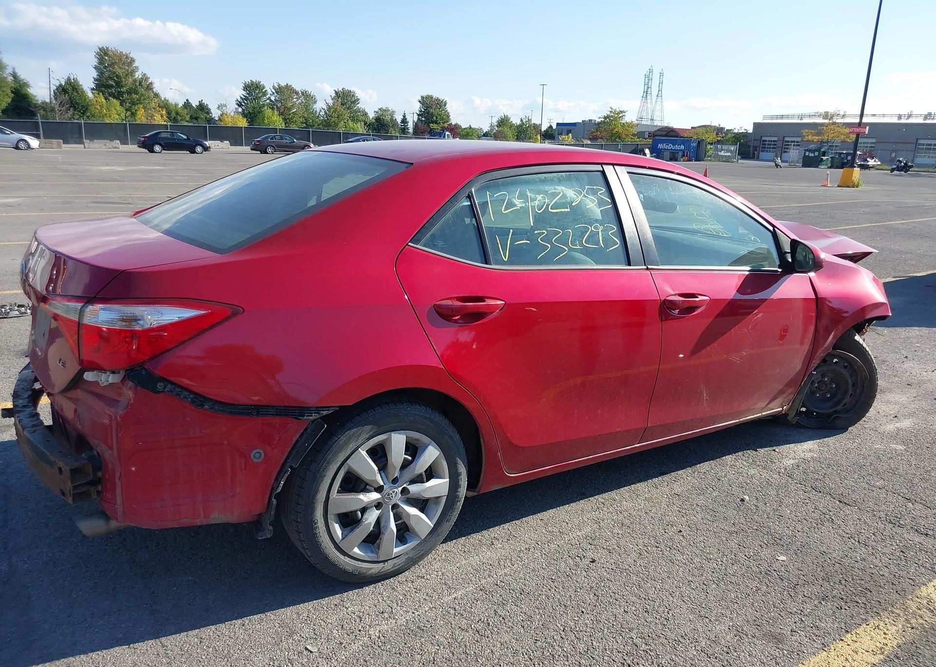 2015 TOYOTA COROLLA L