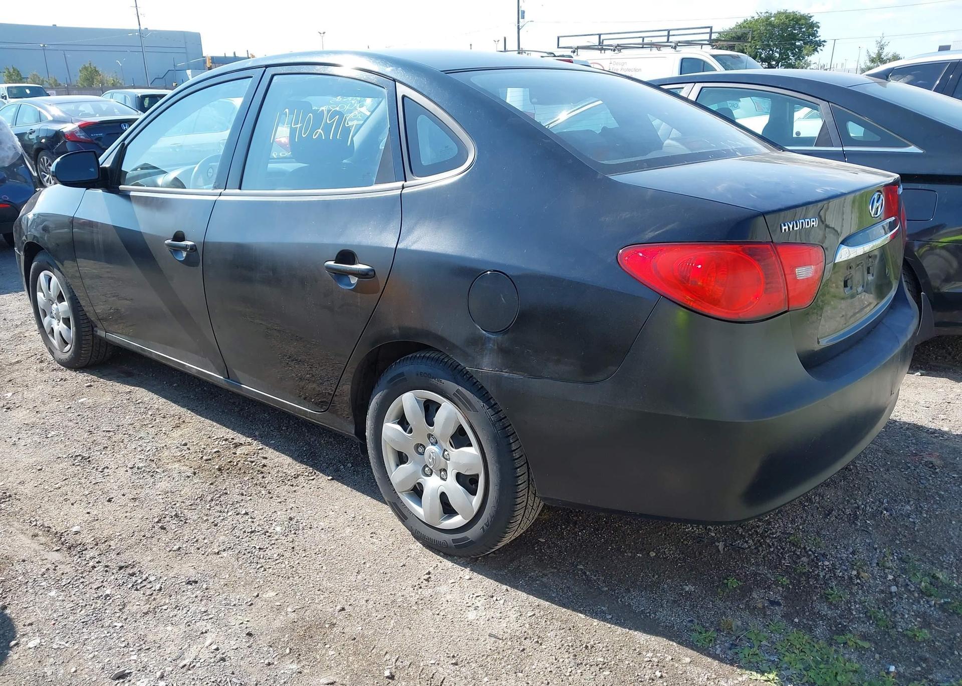 2010 HYUNDAI ELANTRA BLUE