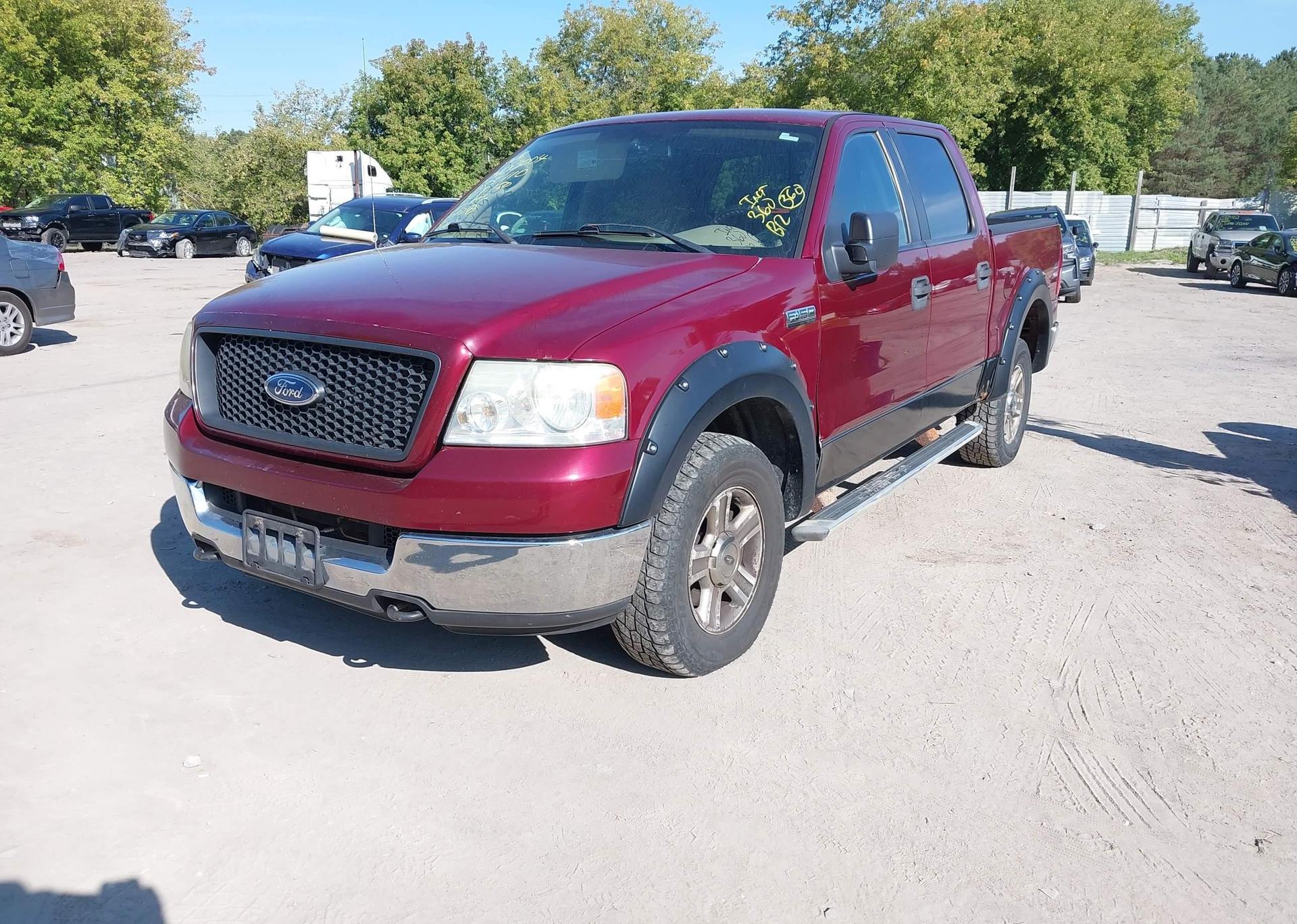2005 FORD F150 SUPERCREW