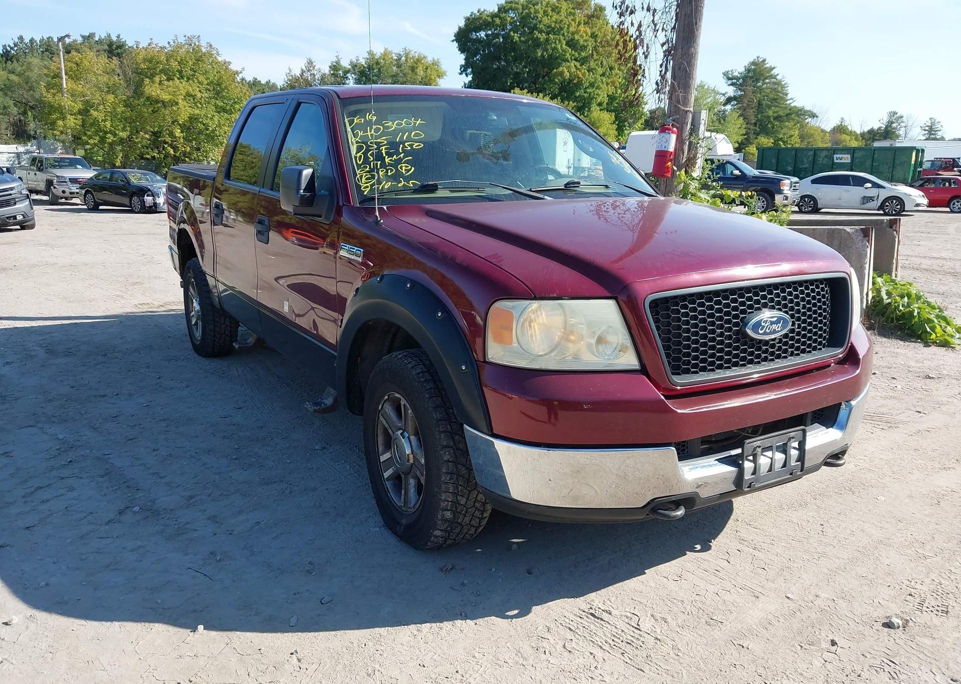 2005 FORD F150 SUPERCREW