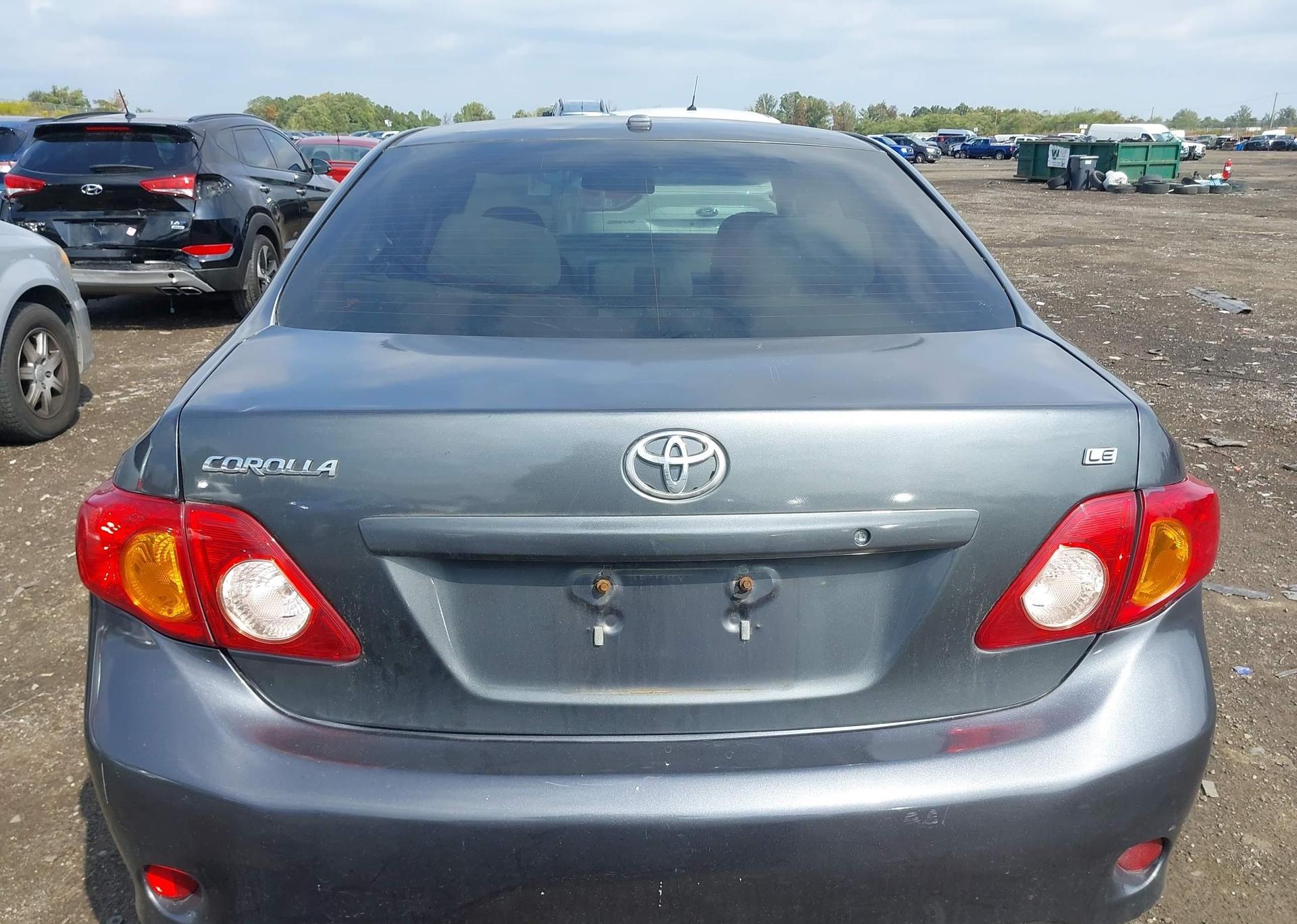 2009 TOYOTA COROLLA S