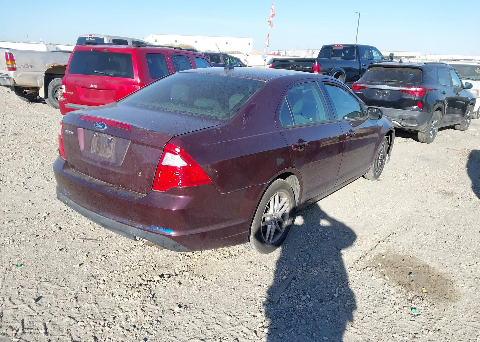 2012 FORD FUSION S