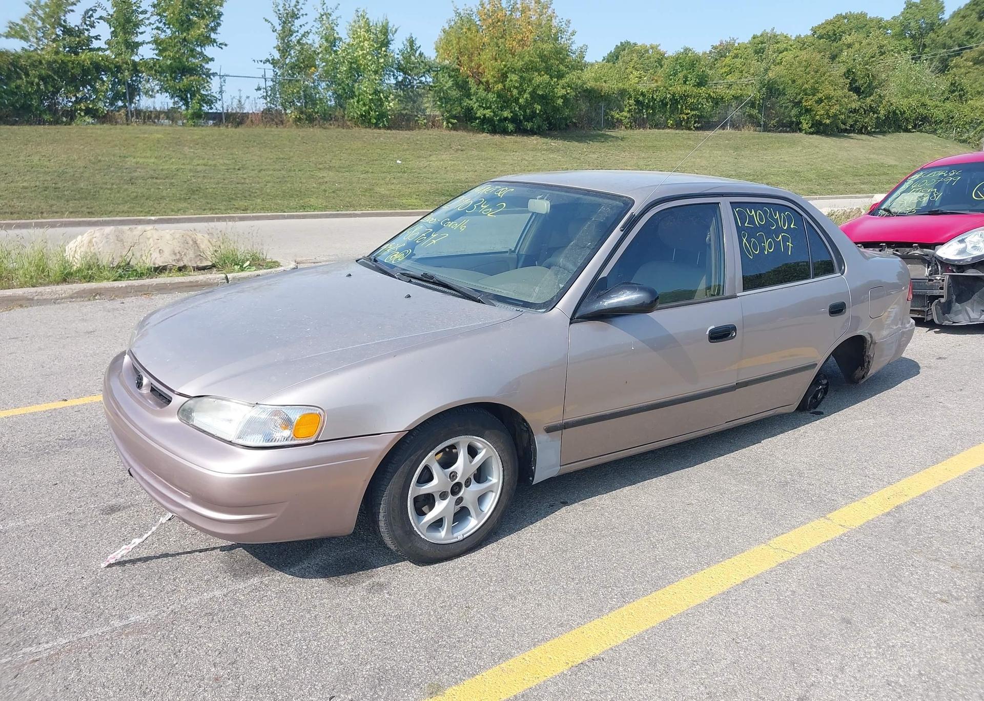 2000 TOYOTA COROLLA
