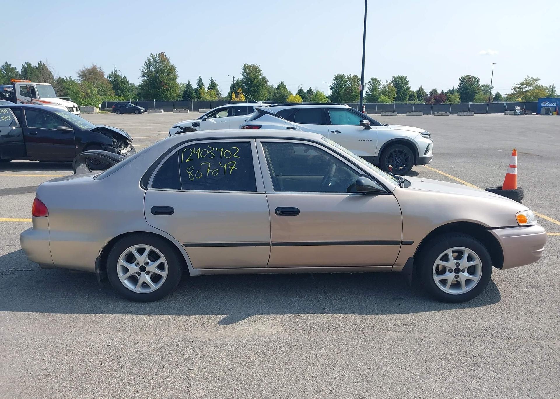 2000 TOYOTA COROLLA