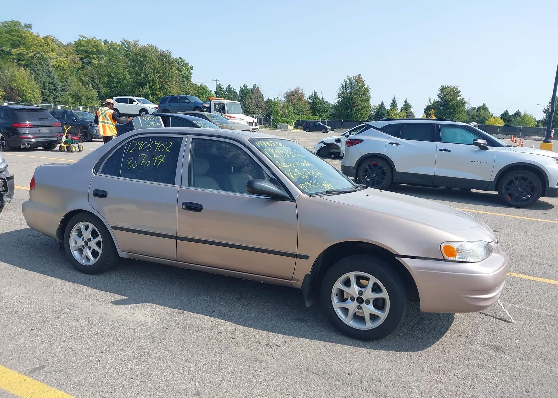 2000 TOYOTA COROLLA