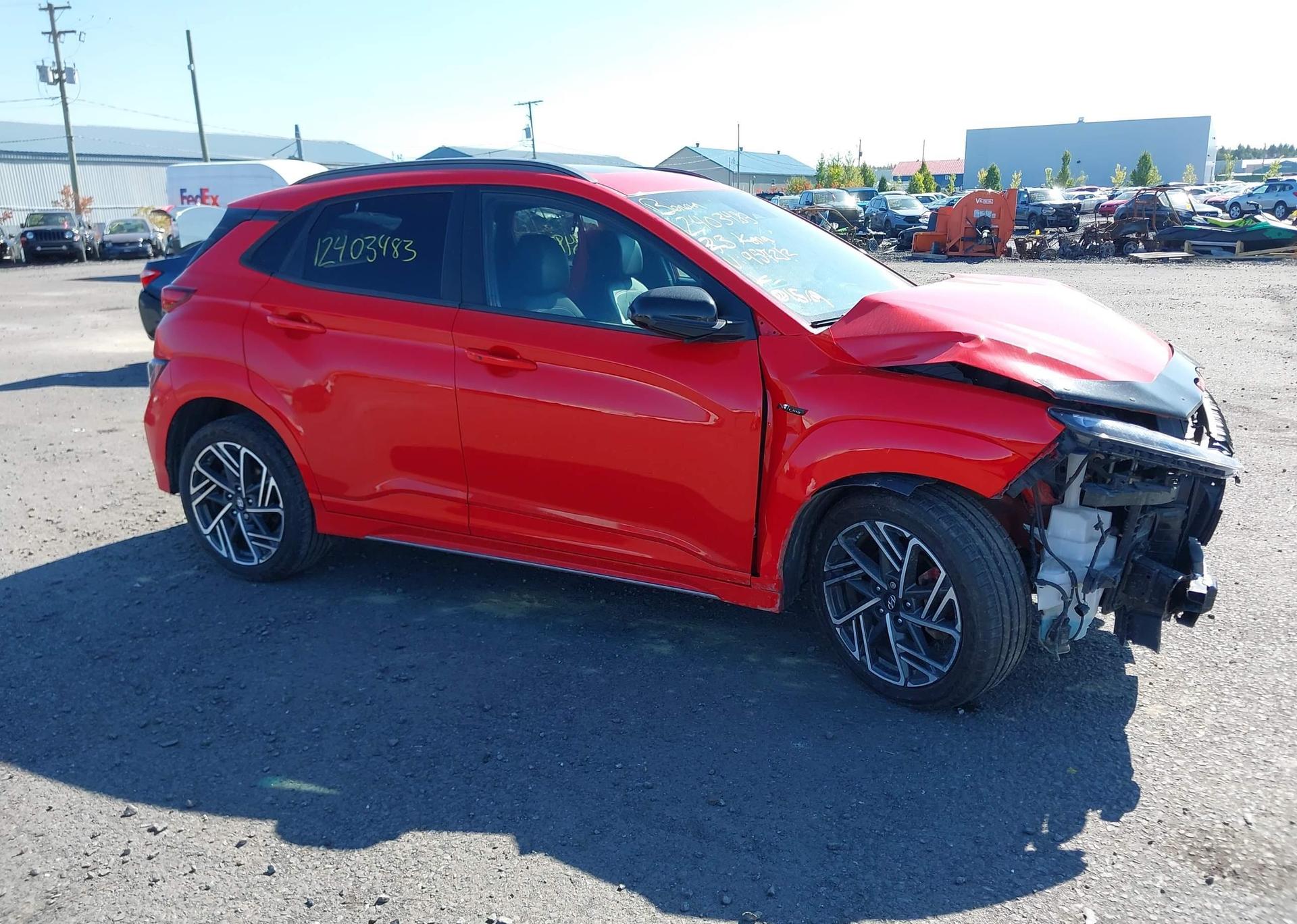 2023 HYUNDAI KONA N LINE WITH ULTIMATE PACKAGE