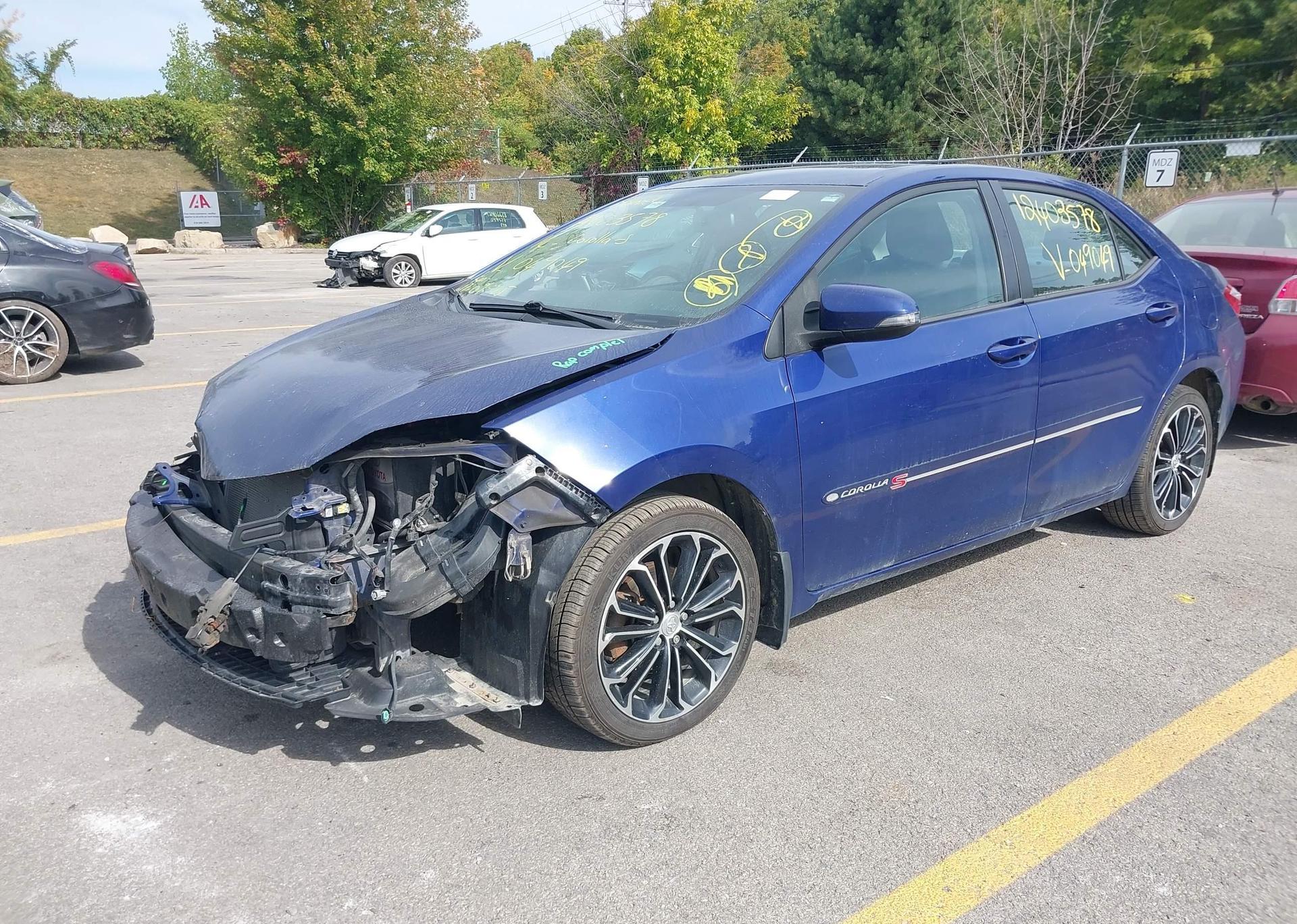 2014 TOYOTA COROLLA S