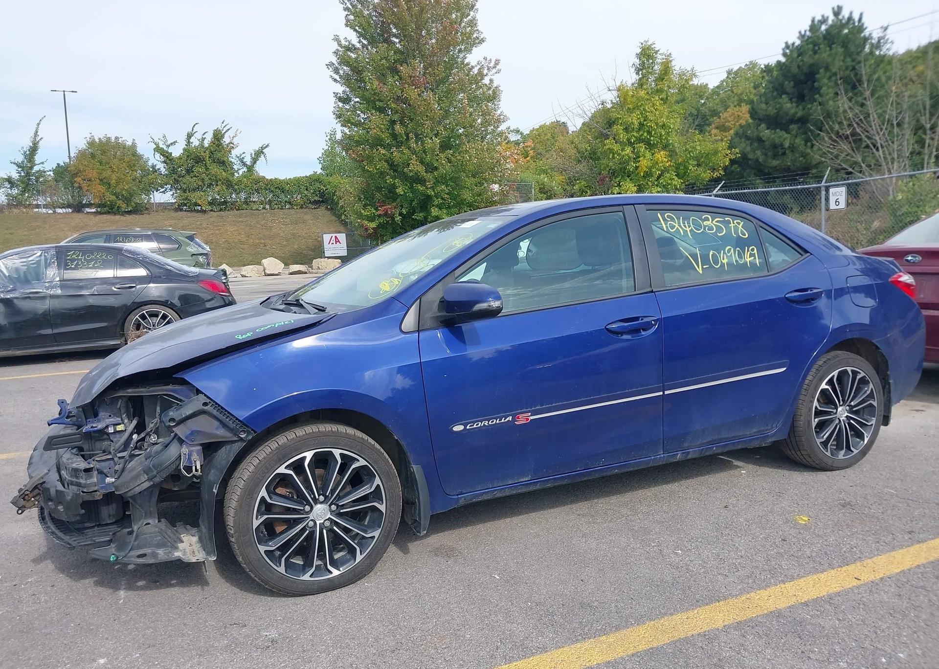 2014 TOYOTA COROLLA S