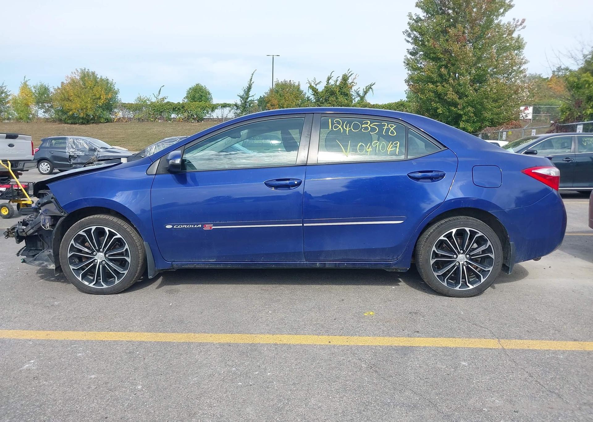 2014 TOYOTA COROLLA S