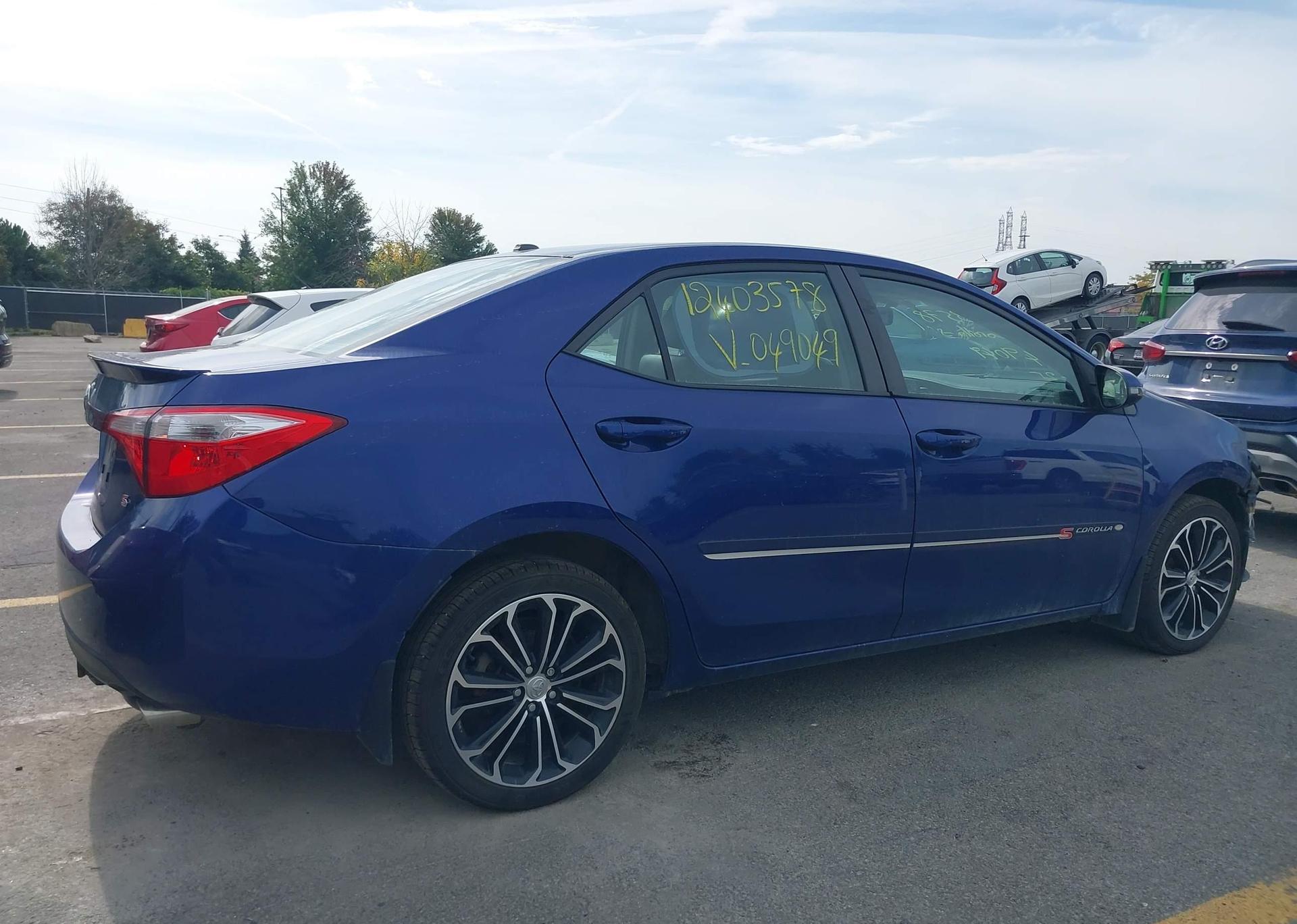 2014 TOYOTA COROLLA S
