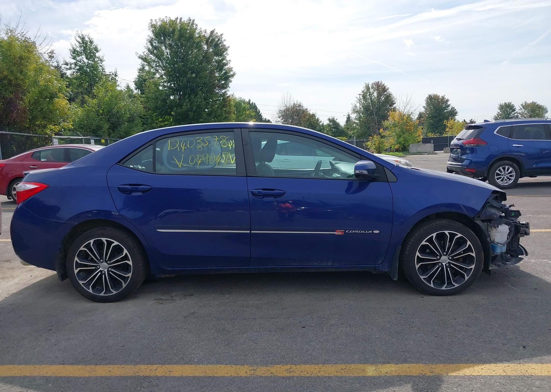 2014 TOYOTA COROLLA S