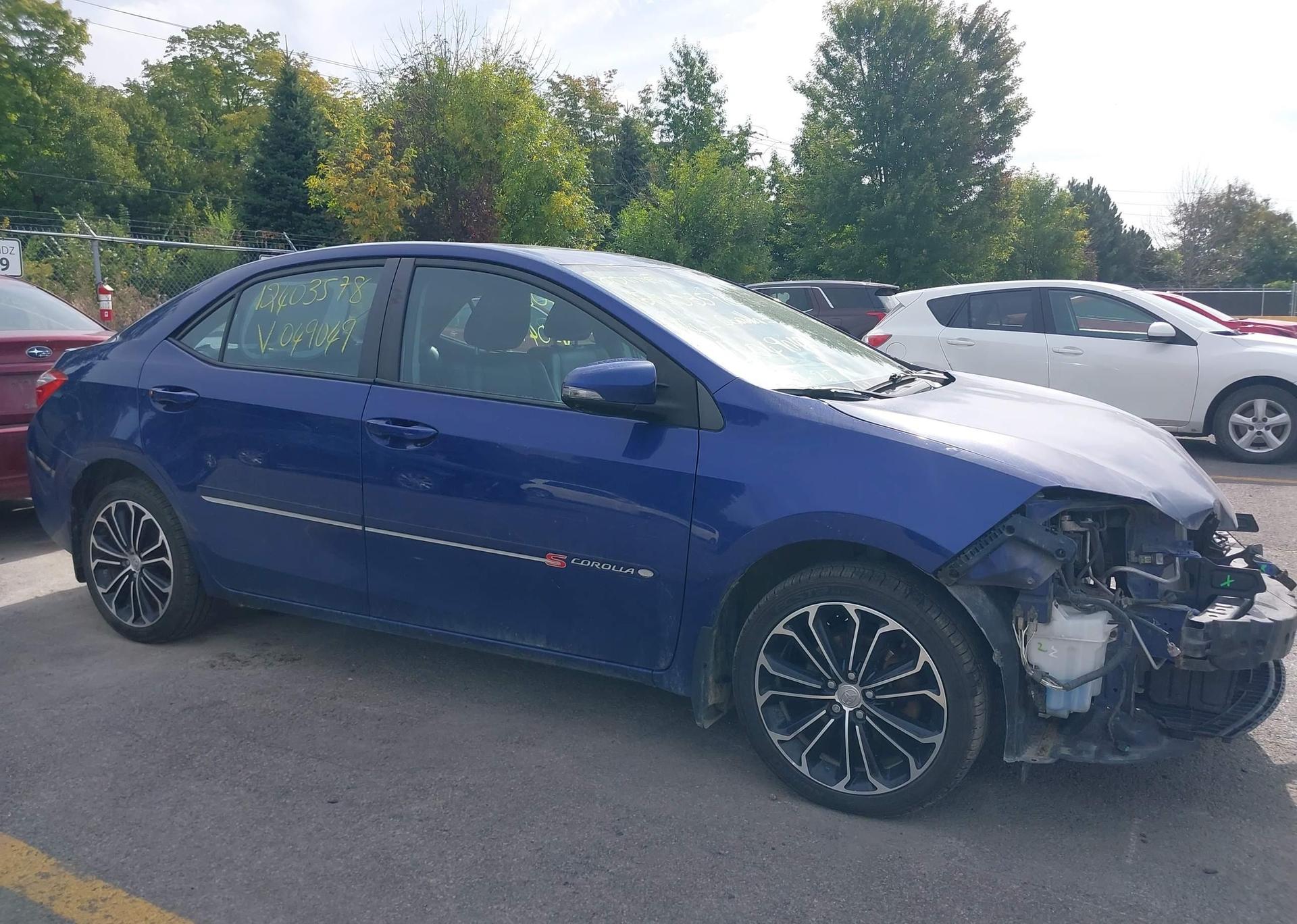 2014 TOYOTA COROLLA S