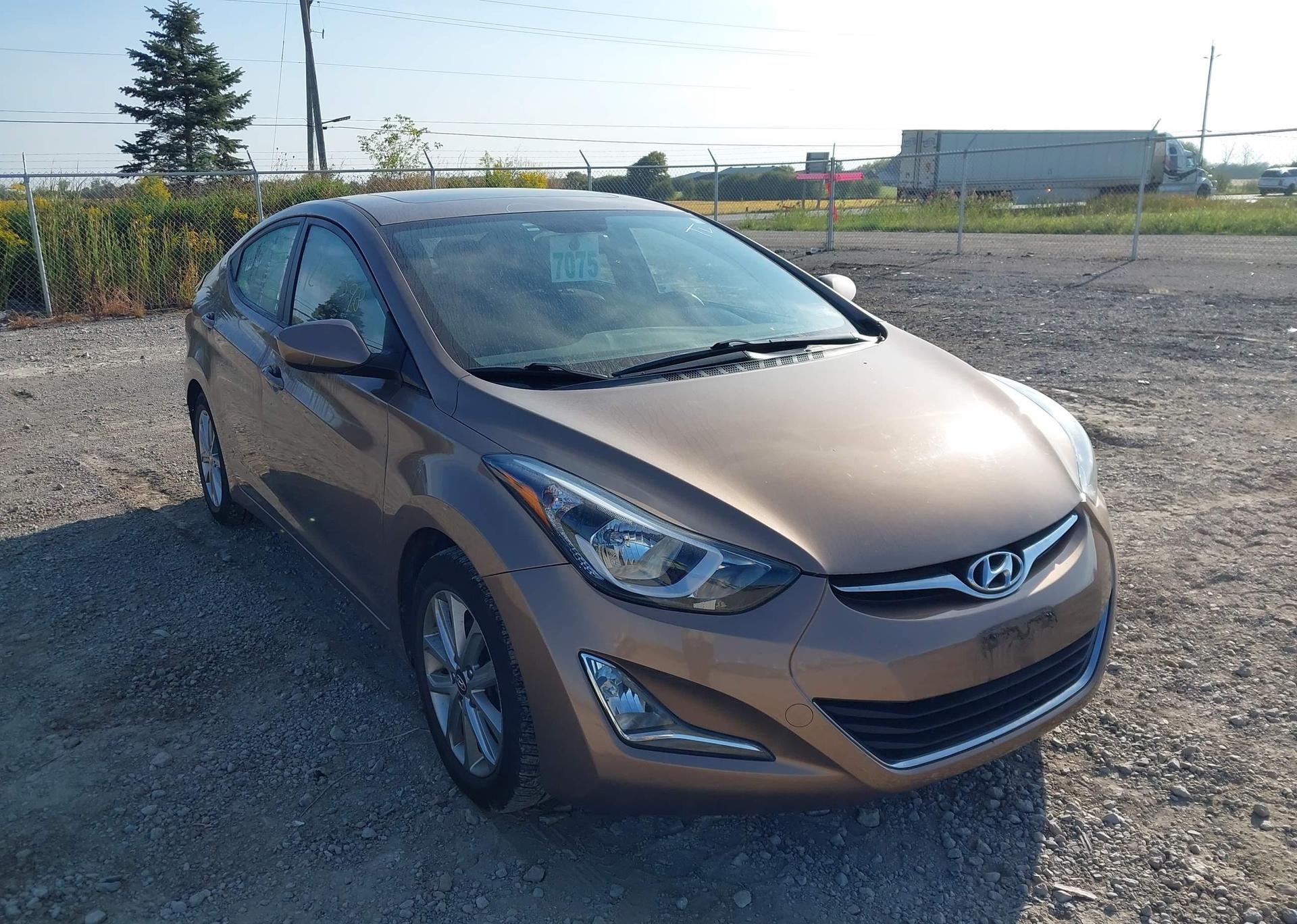 2016 HYUNDAI ELANTRA SPORT APPEARANCE