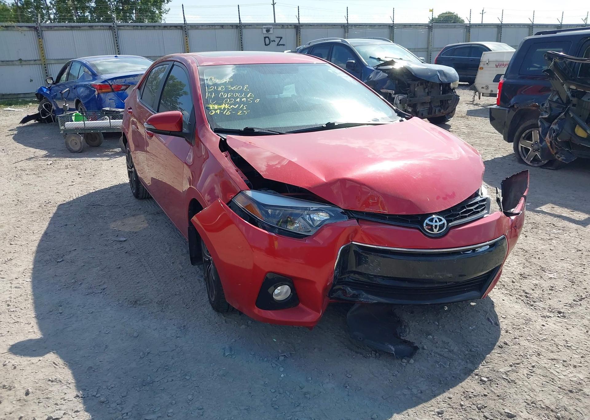 2014 TOYOTA COROLLA S