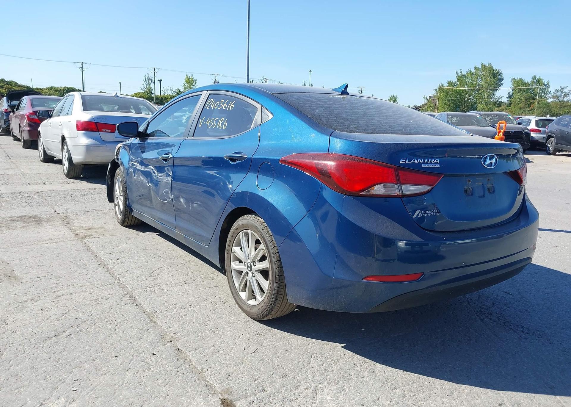 2015 HYUNDAI ELANTRA SPORT APPEARANCE