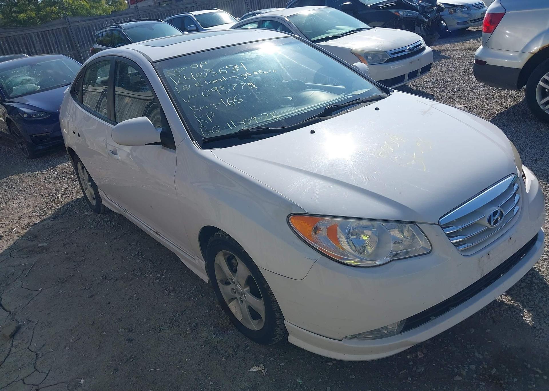 2010 HYUNDAI ELANTRA GL SPORT