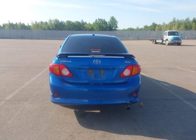 2009 TOYOTA COROLLA XRS