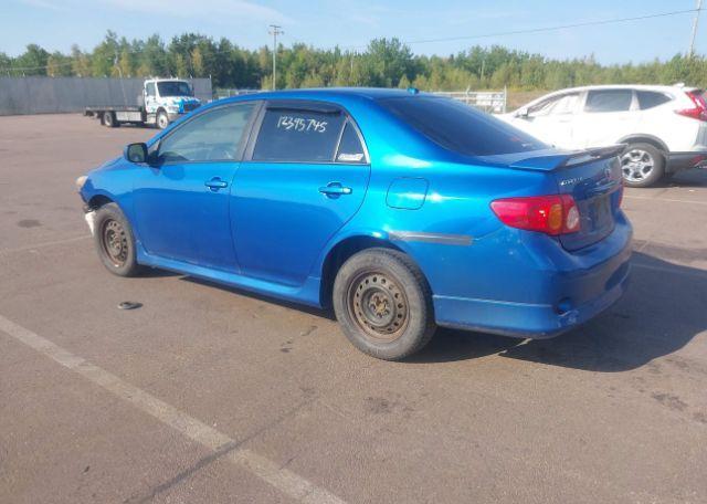 2009 TOYOTA COROLLA XRS
