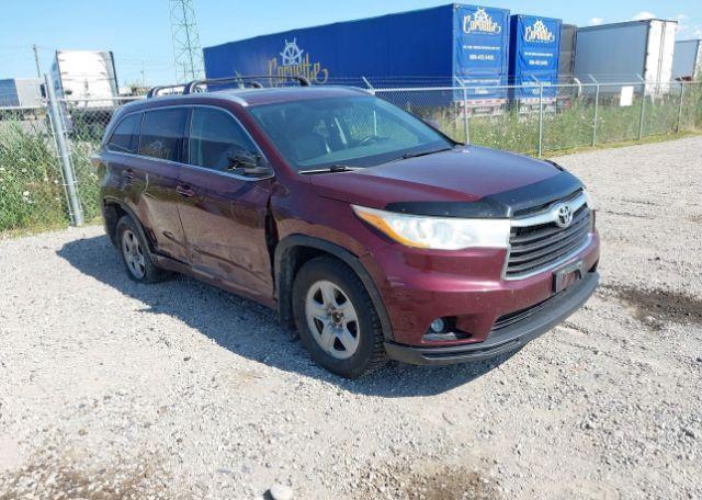 2016 TOYOTA highlander xle