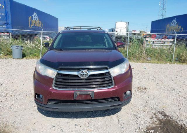 2016 TOYOTA highlander xle