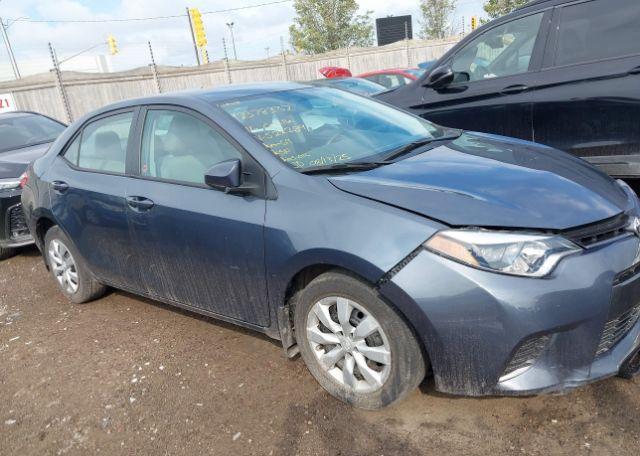 2016 TOYOTA COROLLA LE