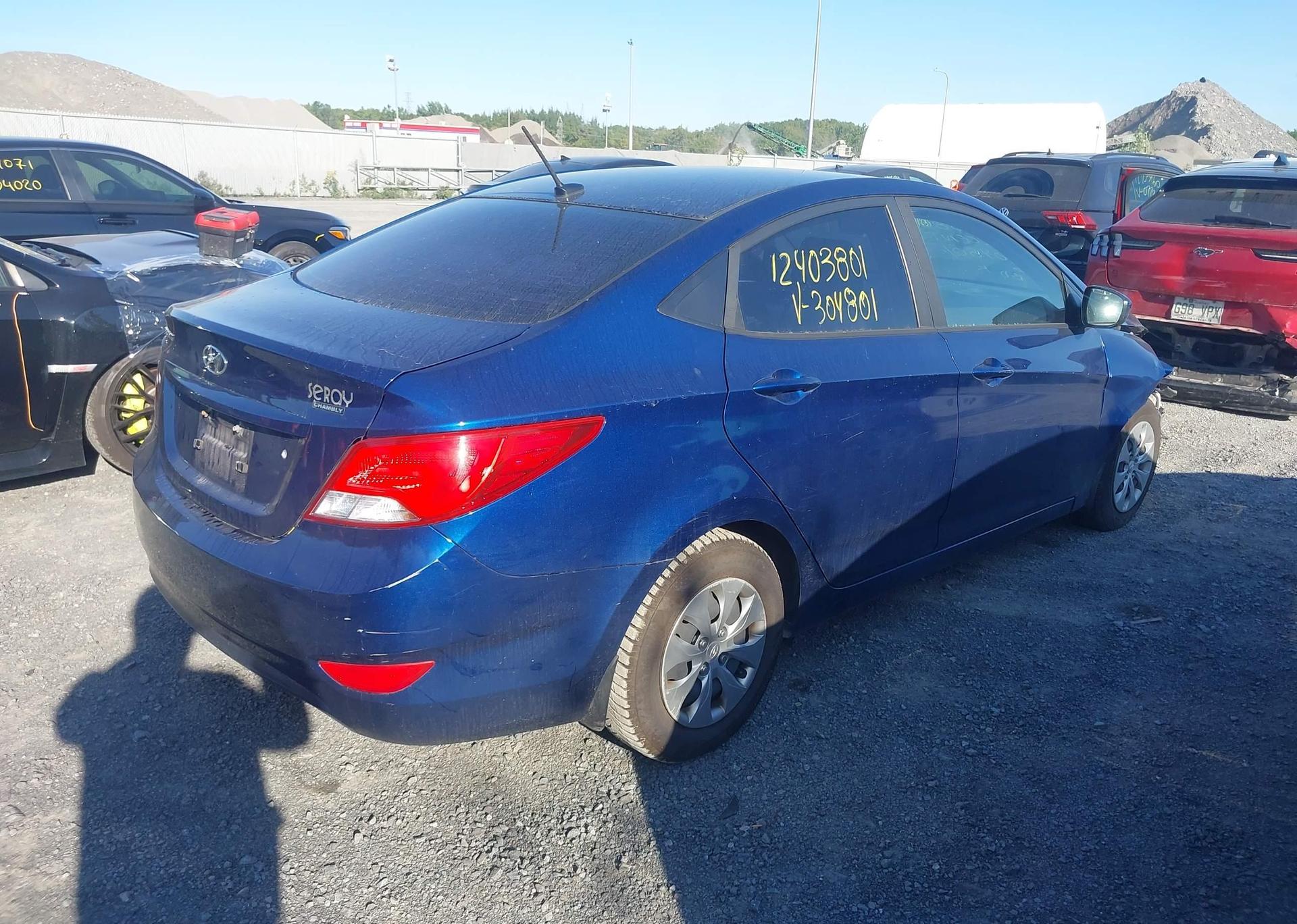 2017 HYUNDAI ACCENT SE