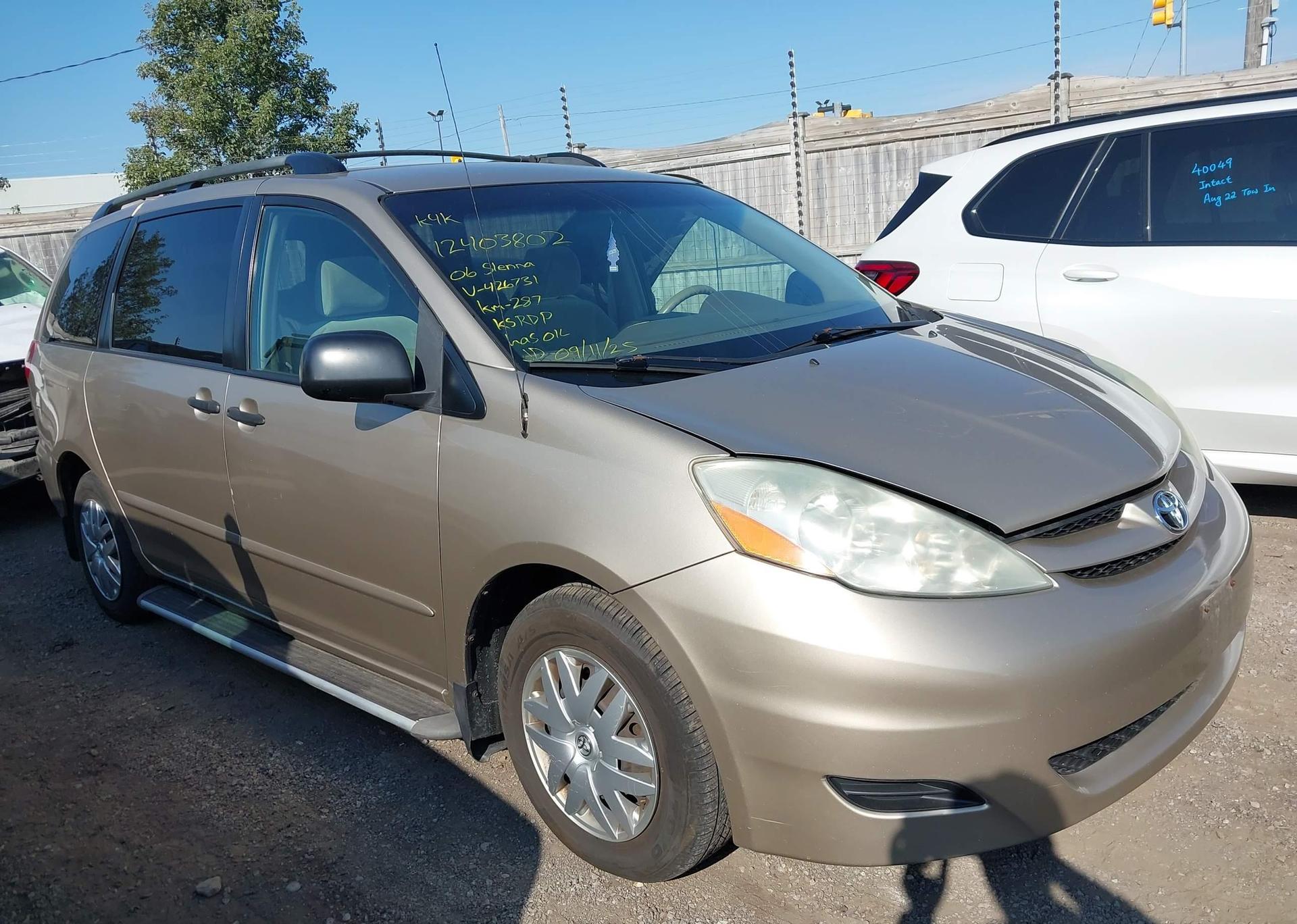 2006 TOYOTA SIENNA CE