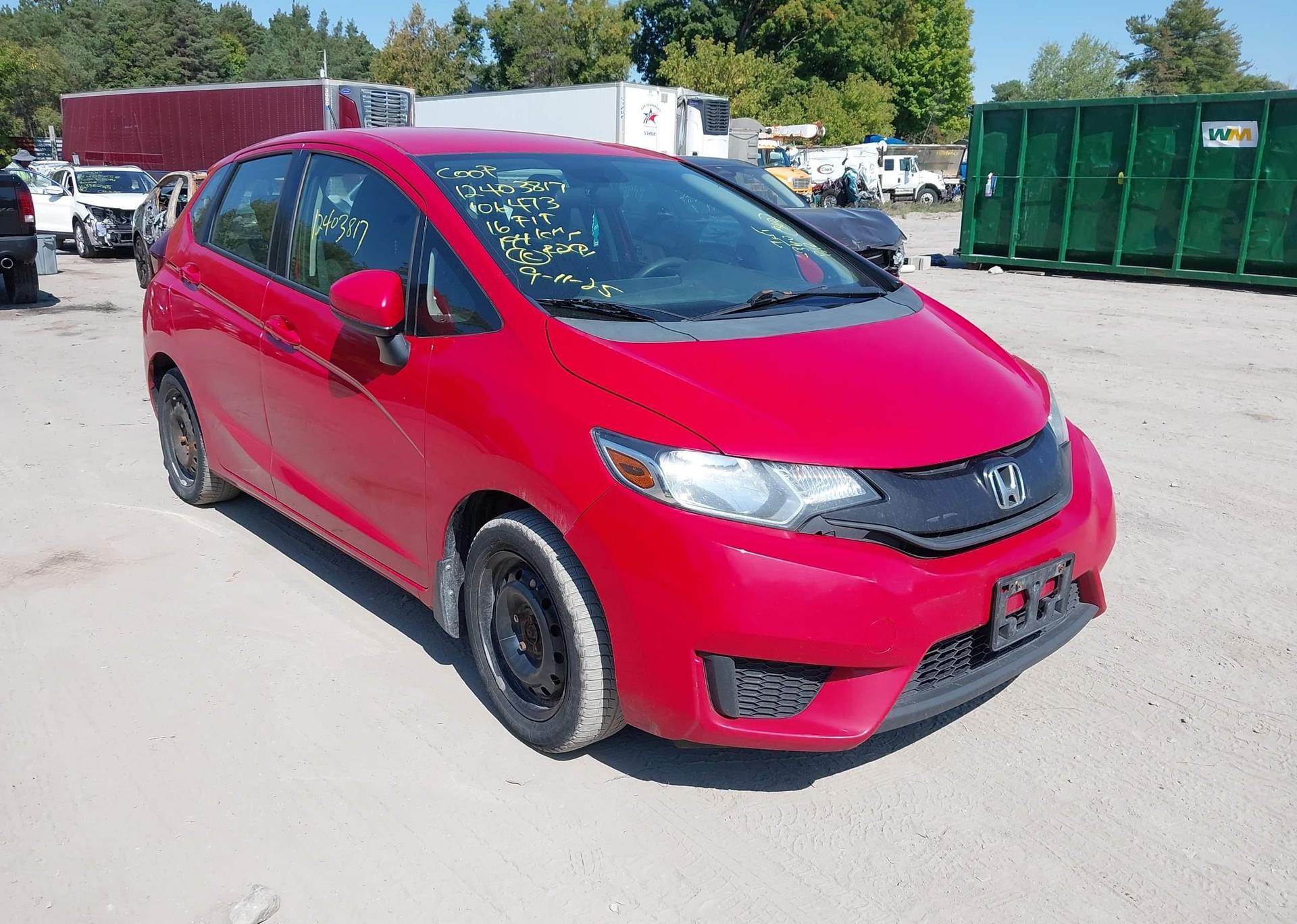 2016 HONDA FIT LX