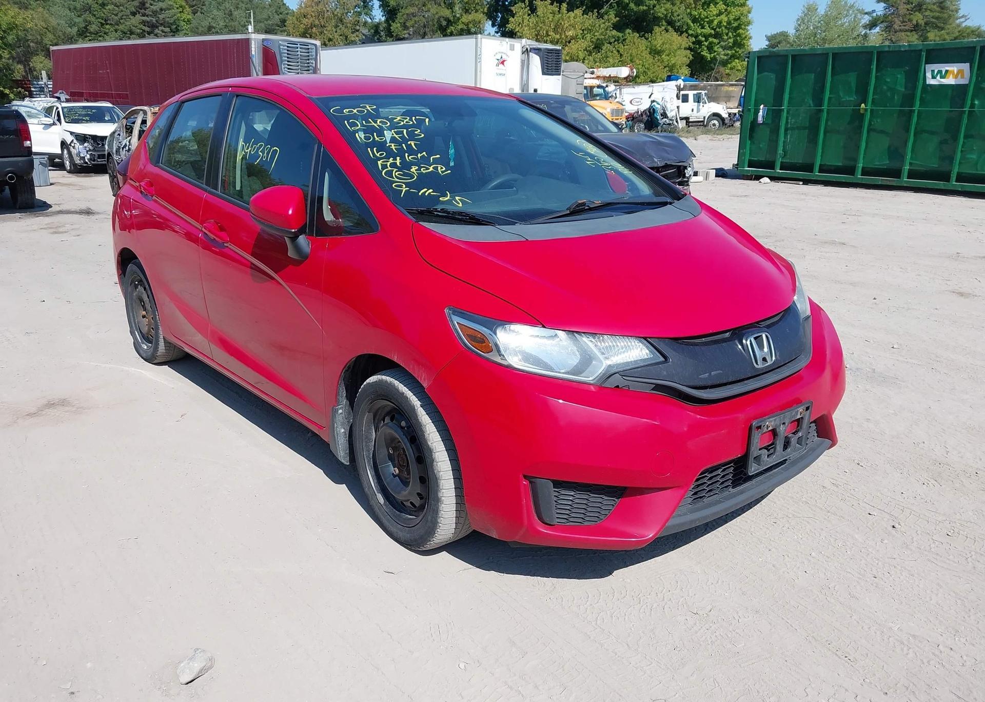 2016 HONDA FIT LX