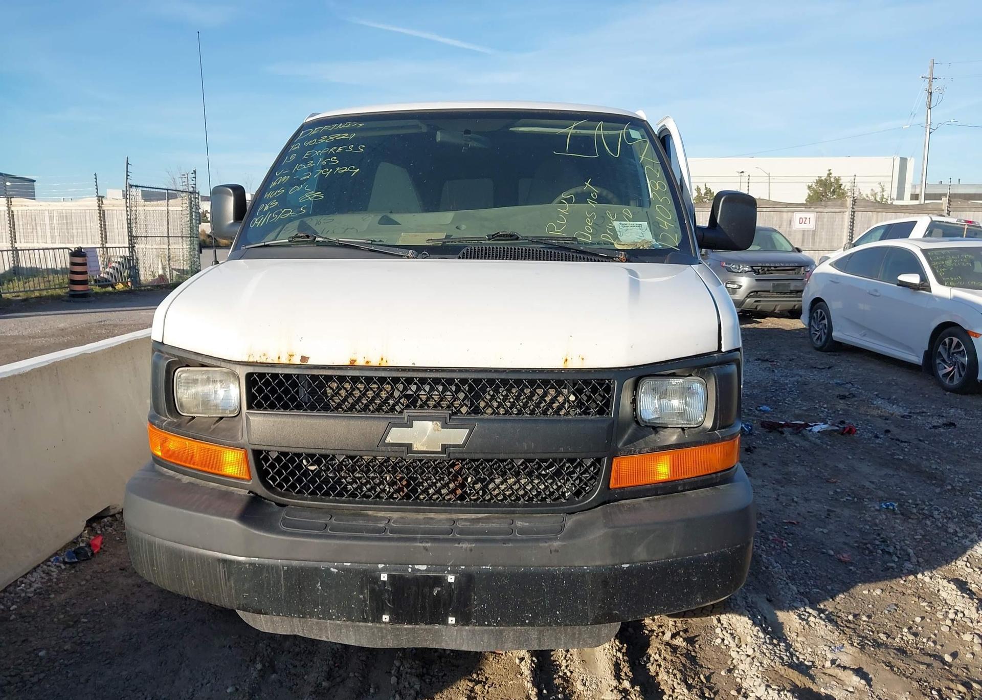 2015 CHEVROLET EXPRESS G2500