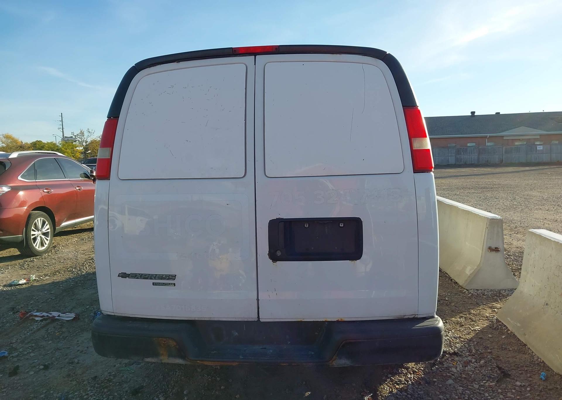 2015 CHEVROLET EXPRESS G2500