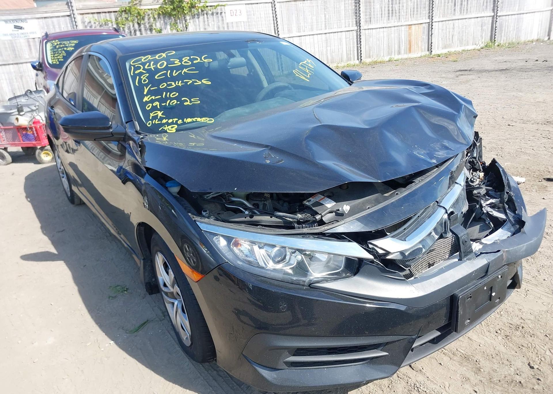 2018 HONDA CIVIC LX