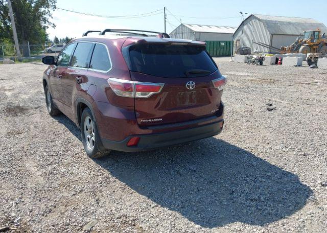 2016 TOYOTA highlander xle