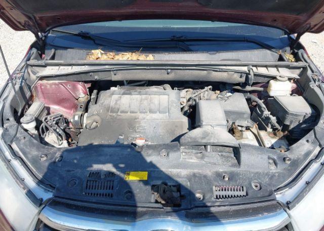 2016 TOYOTA highlander xle