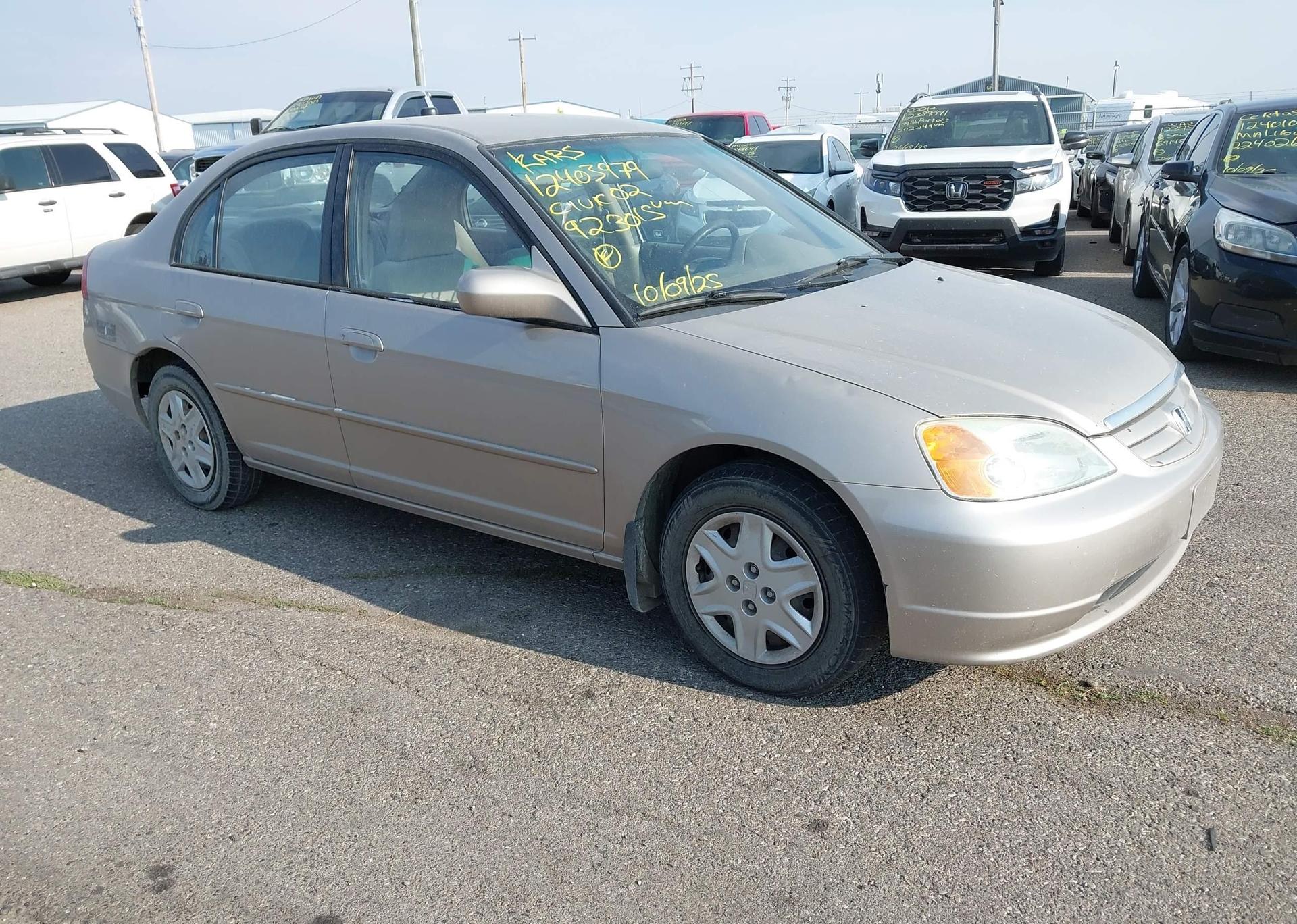 2002 HONDA CIVIC LX