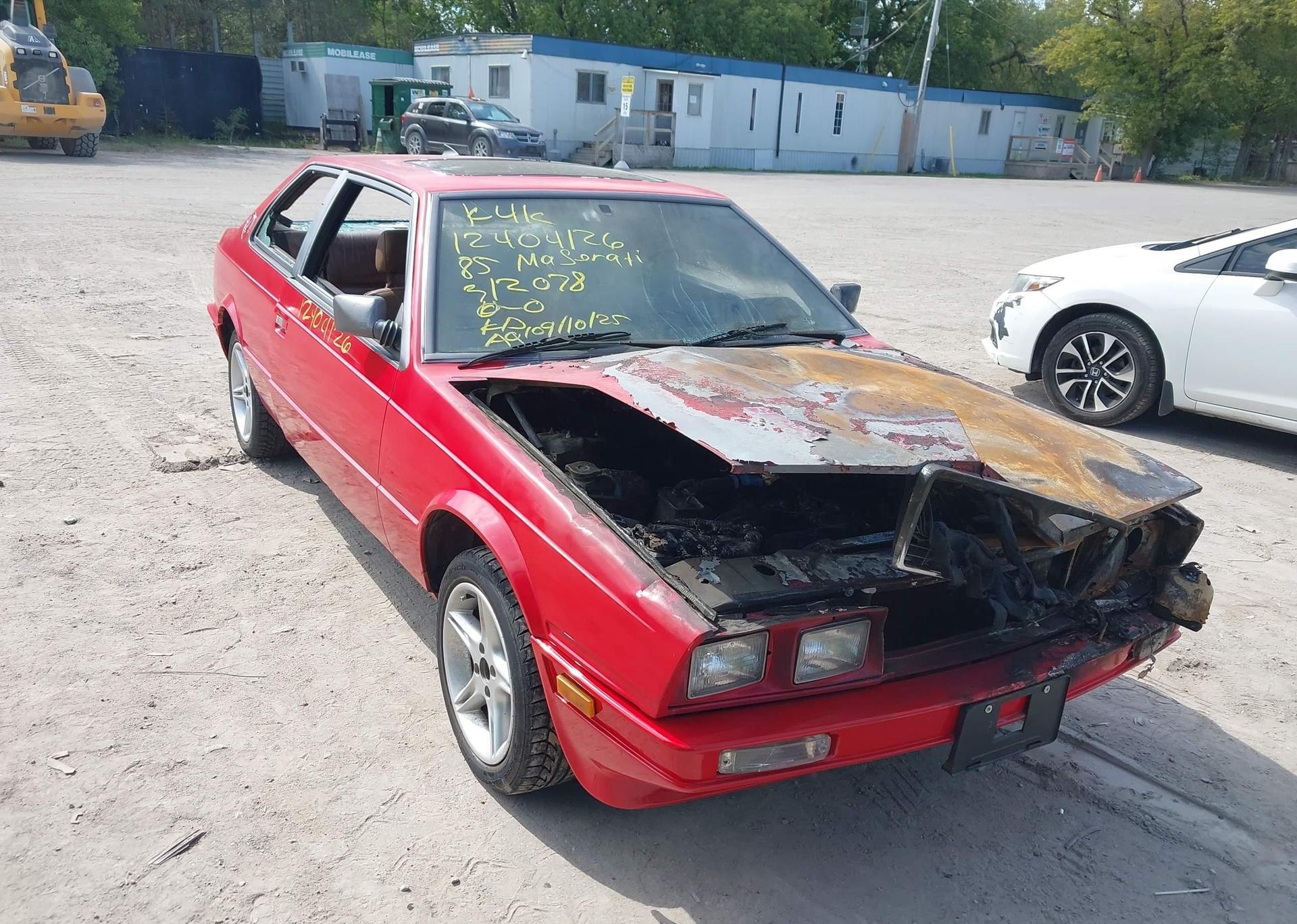 1985 MASERATI BITURBO