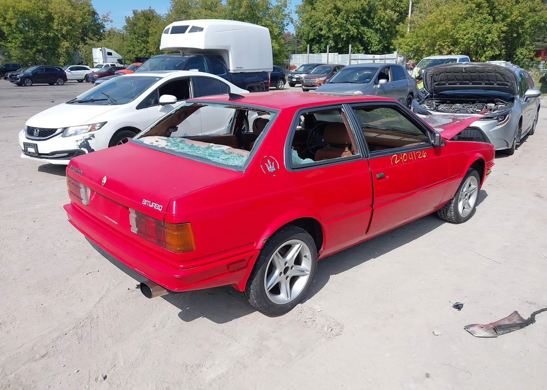 1985 MASERATI BITURBO