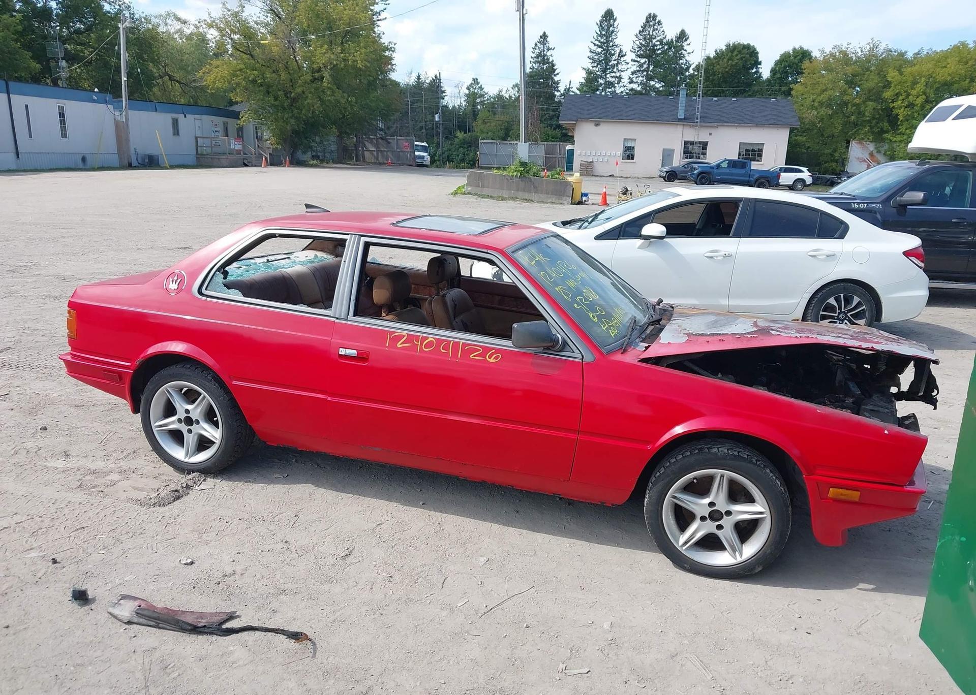 1985 MASERATI BITURBO